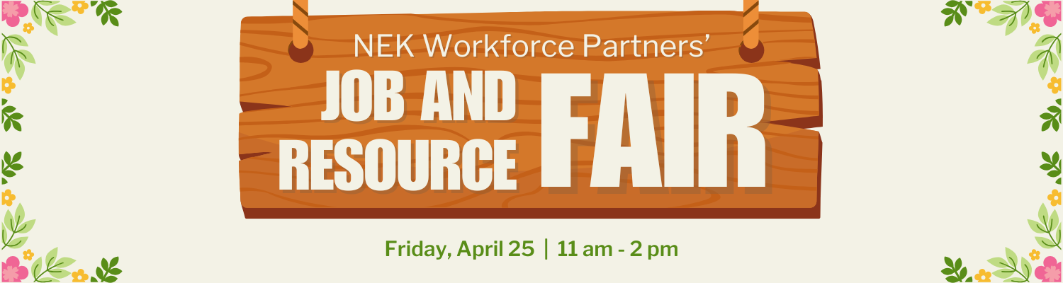 NEK Job & Resource Fair Header