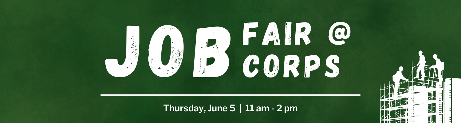 Job Fair @ Job Corps Header