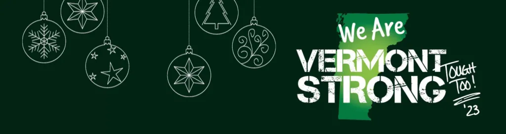 Vermont Strong Holiday Banner