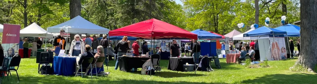Outdoors job fair